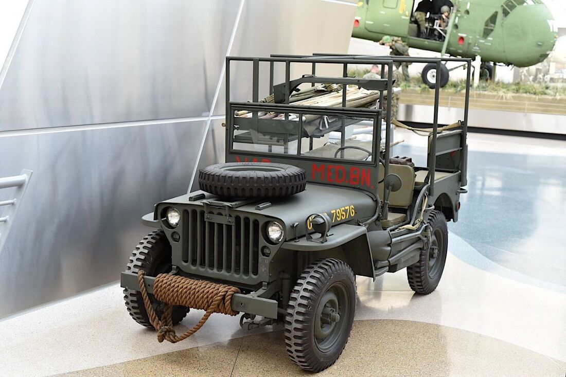 NMMC WWII Jeep Ambulance